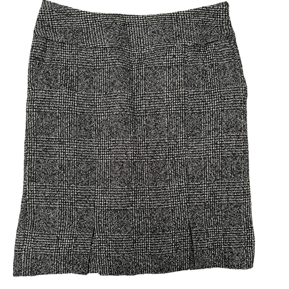 Jones New York | Plaid Skirt | Black and White - Picture 2 of 5
